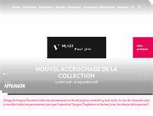 Tablet Screenshot of musee-paul-dini.com
